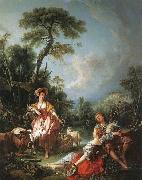 Francois Boucher, A Summer Pastoral